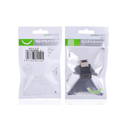 Hdmi Female To Female Adapter (90 Degree Up) (20110)