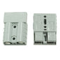 Pair Anderson Style Plug Connector 50Amp Caravan Solar 6Awg Grey Au