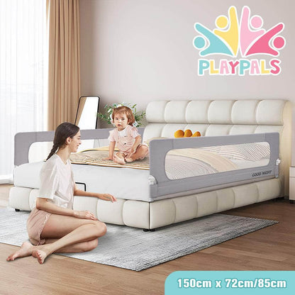 Baby Bed Rail 150x85CM Adjustable Foldable