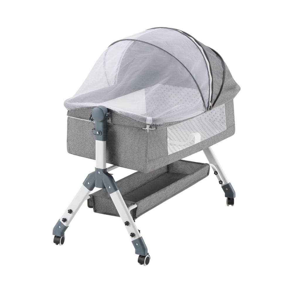 Baby Cot Crib Bed Portable Bassinet Bedside Sleeper Adjustable