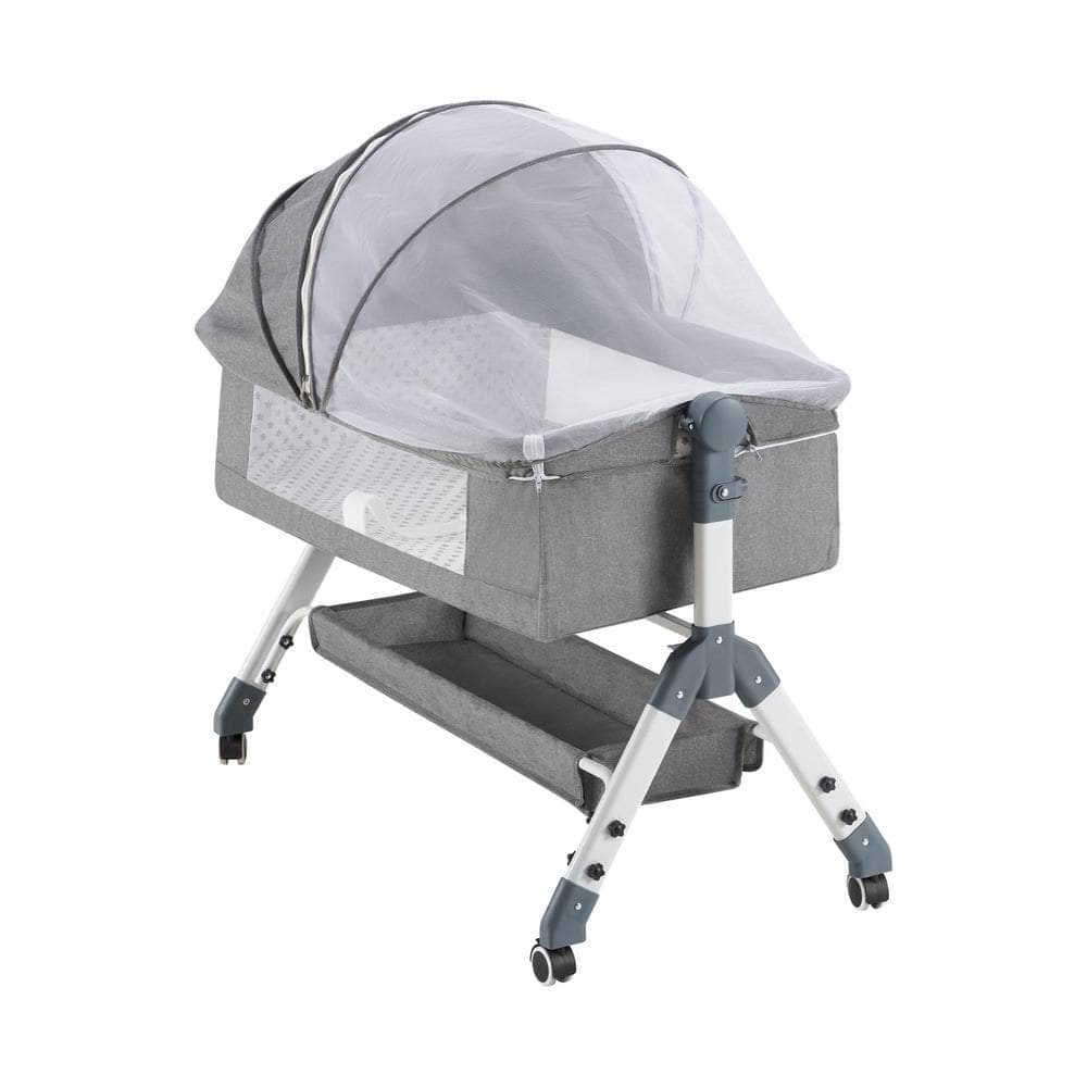 Baby Cot Crib Bed Portable Bassinet Bedside Sleeper Adjustable