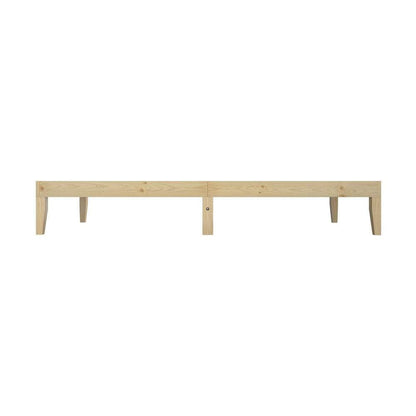Bed Frame King Single Pine Wood Bed Base