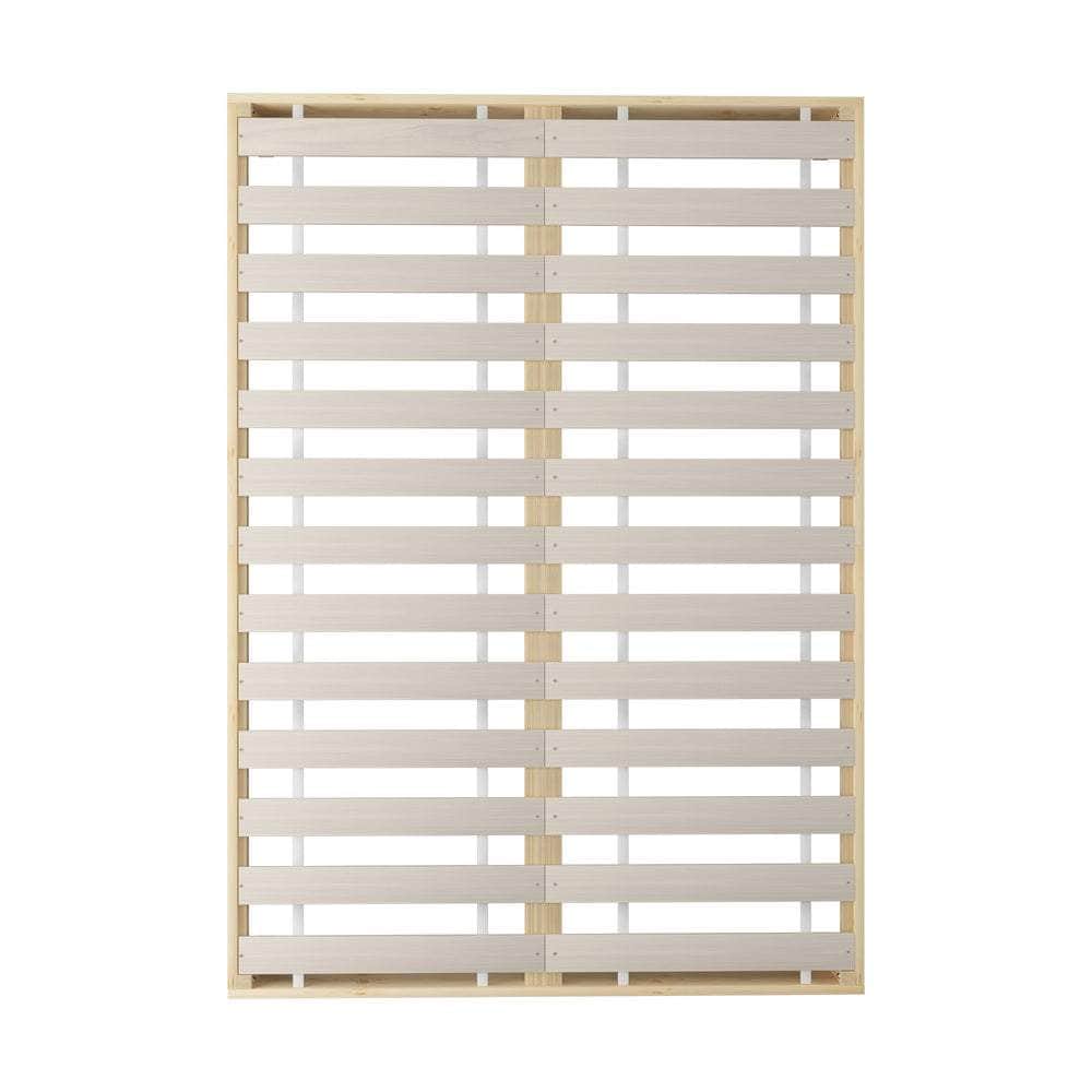 Bed Frame King Size Pine Wood Bed Base