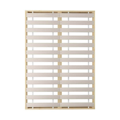 Bed Frame King Size Pine Wood Bed Base