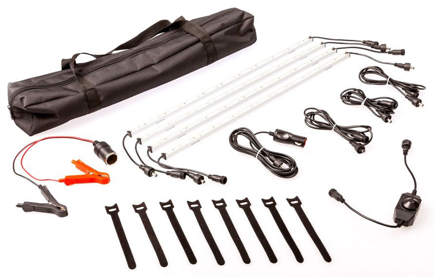 12V Rigid Light Bar Led Strip Camping Waterproof Combo Kit Aluminium