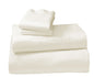 Cotton microfibre 1000TC 4pc Queen sheet set - Ivory