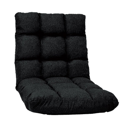 Adjustable  Floor Gaming Lounge Line  Chair 100 X 50 X 12Cm - Black
