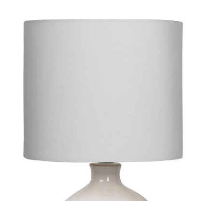 Creamy Elegance Ceramic Table Lamp in Cream