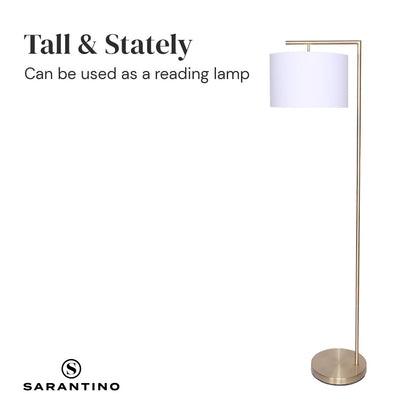 90-Degree Modern Arc Floor Lamp