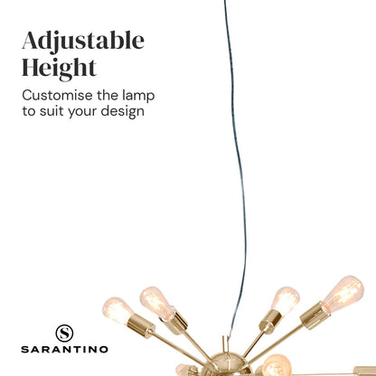 15-Light Hanging Chandelier