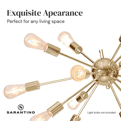 15-Light Hanging Chandelier