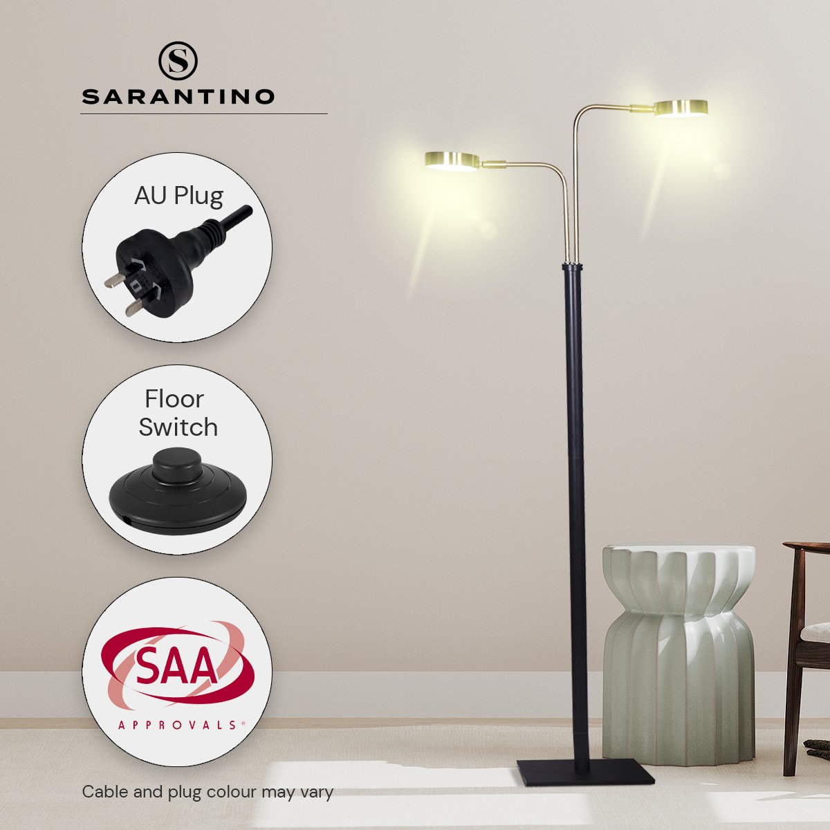 LED Metal Floor Lamp