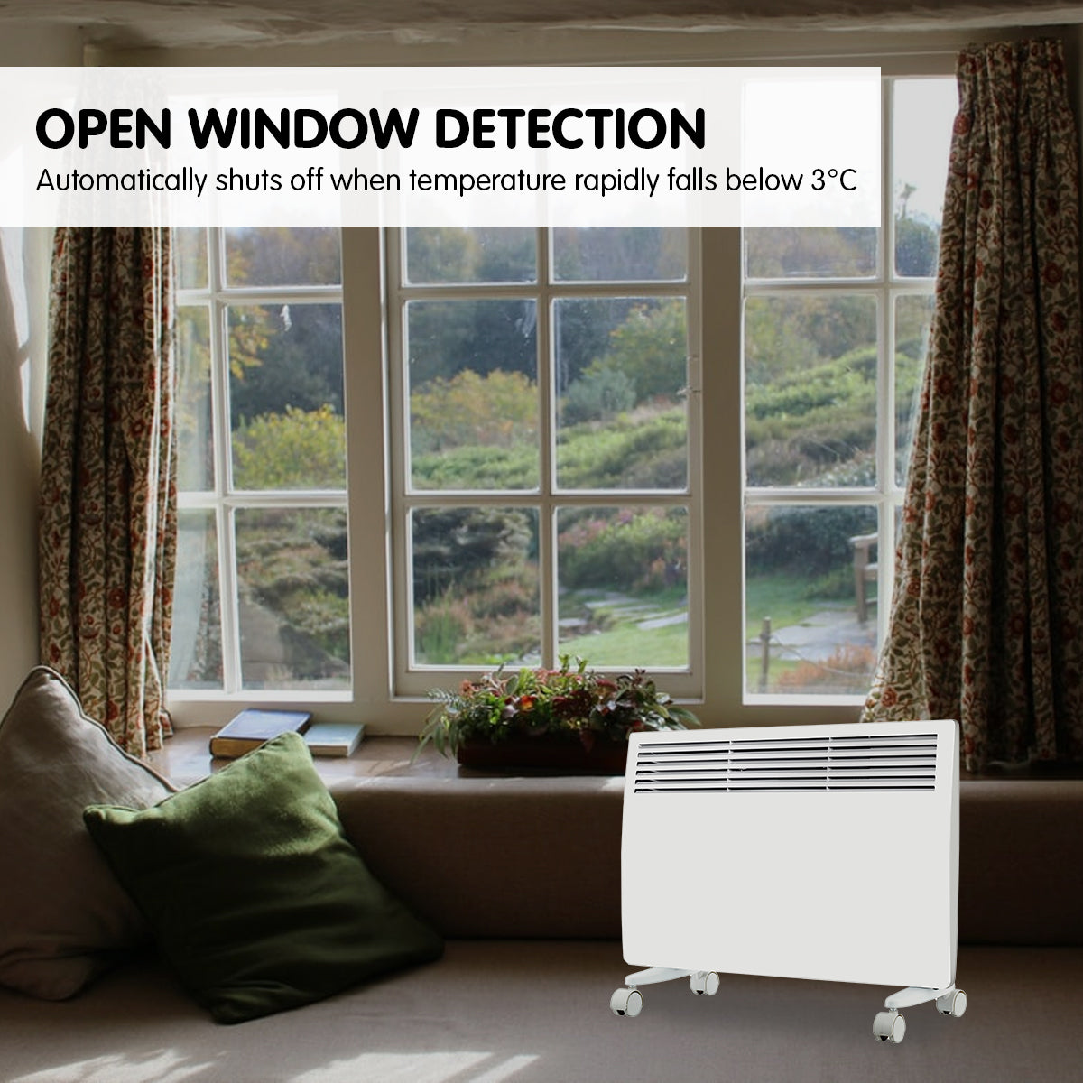 Ndm-15wt 1500w electric panel heater