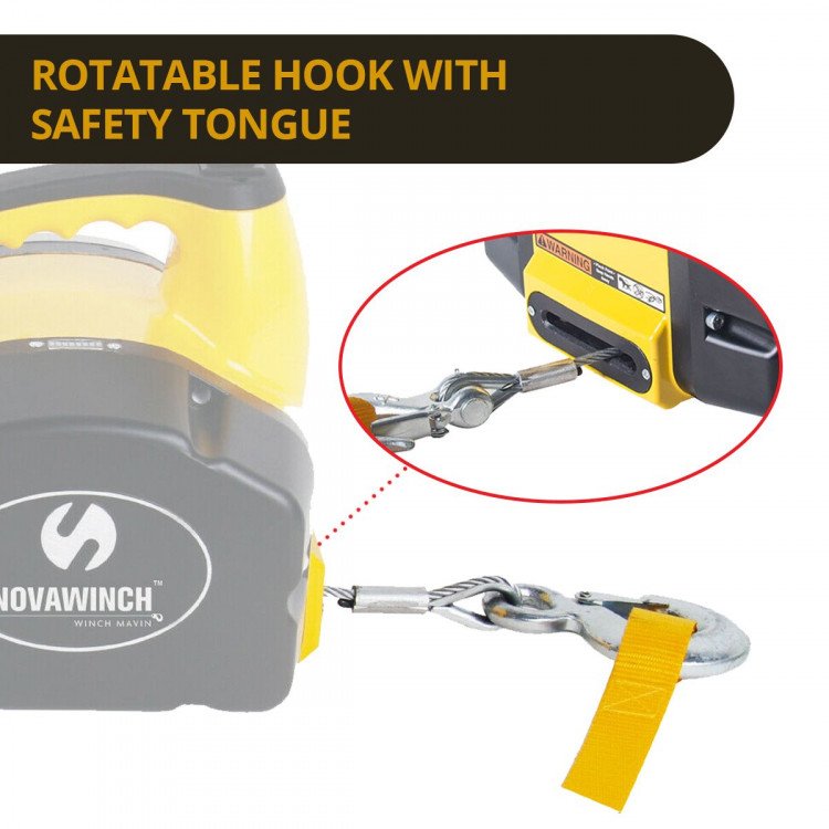 Portable lifting and pulling tool 240v-ac