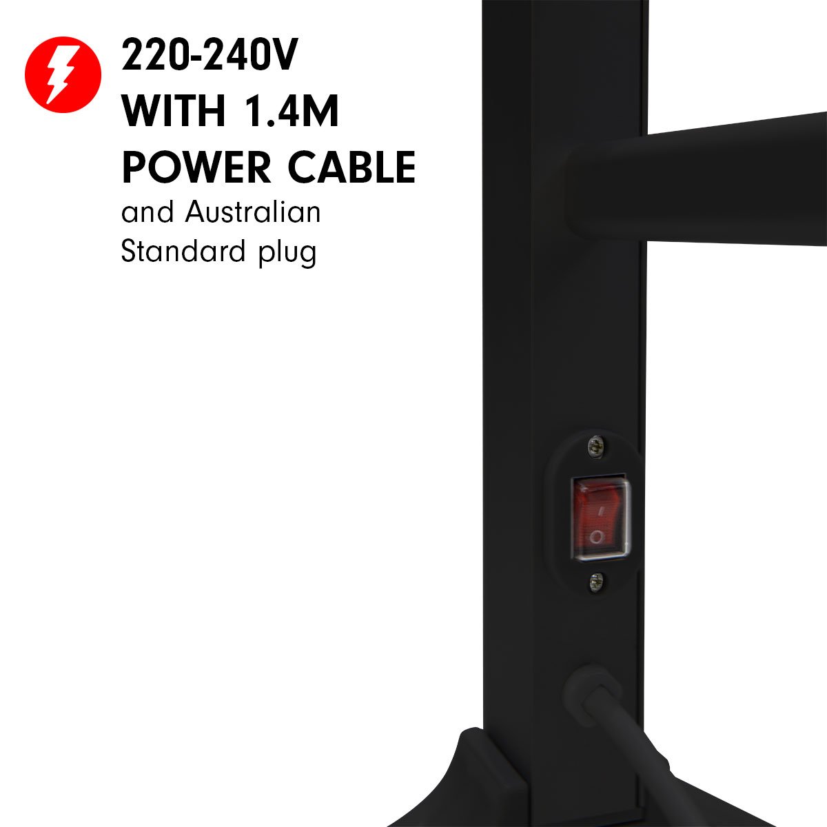 Heated Electric Towel Bathroom Rack