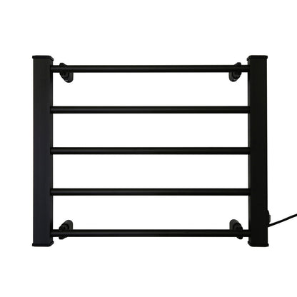 Heated Electric Towel Bathroom Rack EV-90- Black