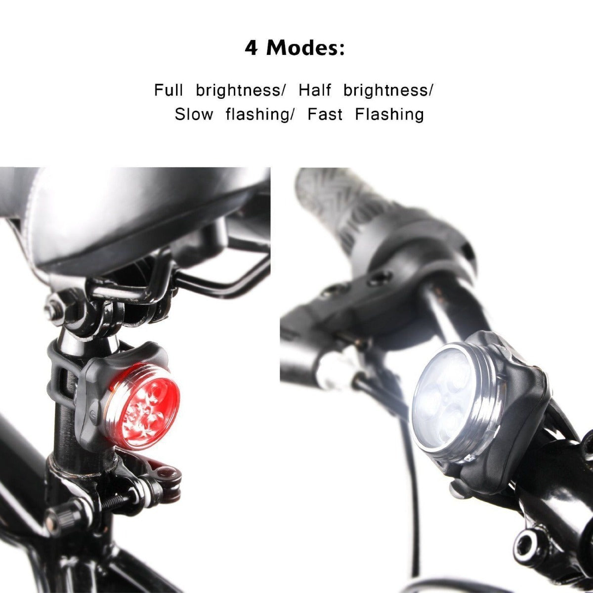 Waterproof Usb Rechargeable Bicycle Bike Lights