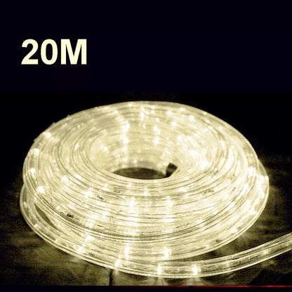LED 10M 20M 30M Party Christmas Lights Wedding LED Rope Light Waterproof Xmas 🔥 Diameter 12mm PVC hard tube🔥Top Quality 🔥 AU stock