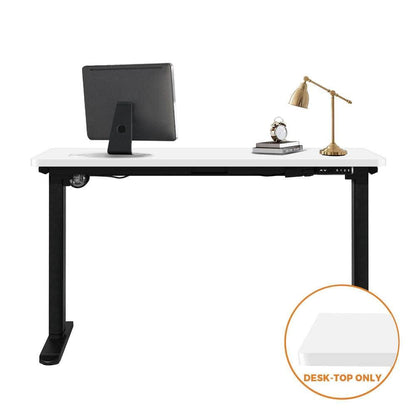 Standing Desk Top with Drilled Hole White 150x75cm