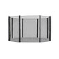 12ft Replacement Round Outdoor Trampoline Safety Net Enclosure 8 pole