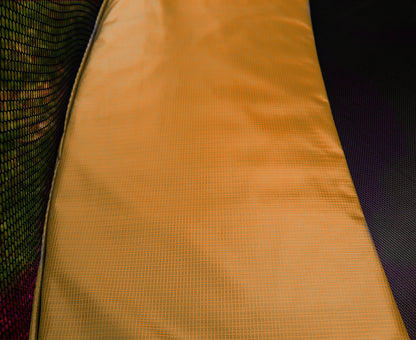 Reversible Replacement Trampoline Spring Safety cover Pad - Orange/Blue