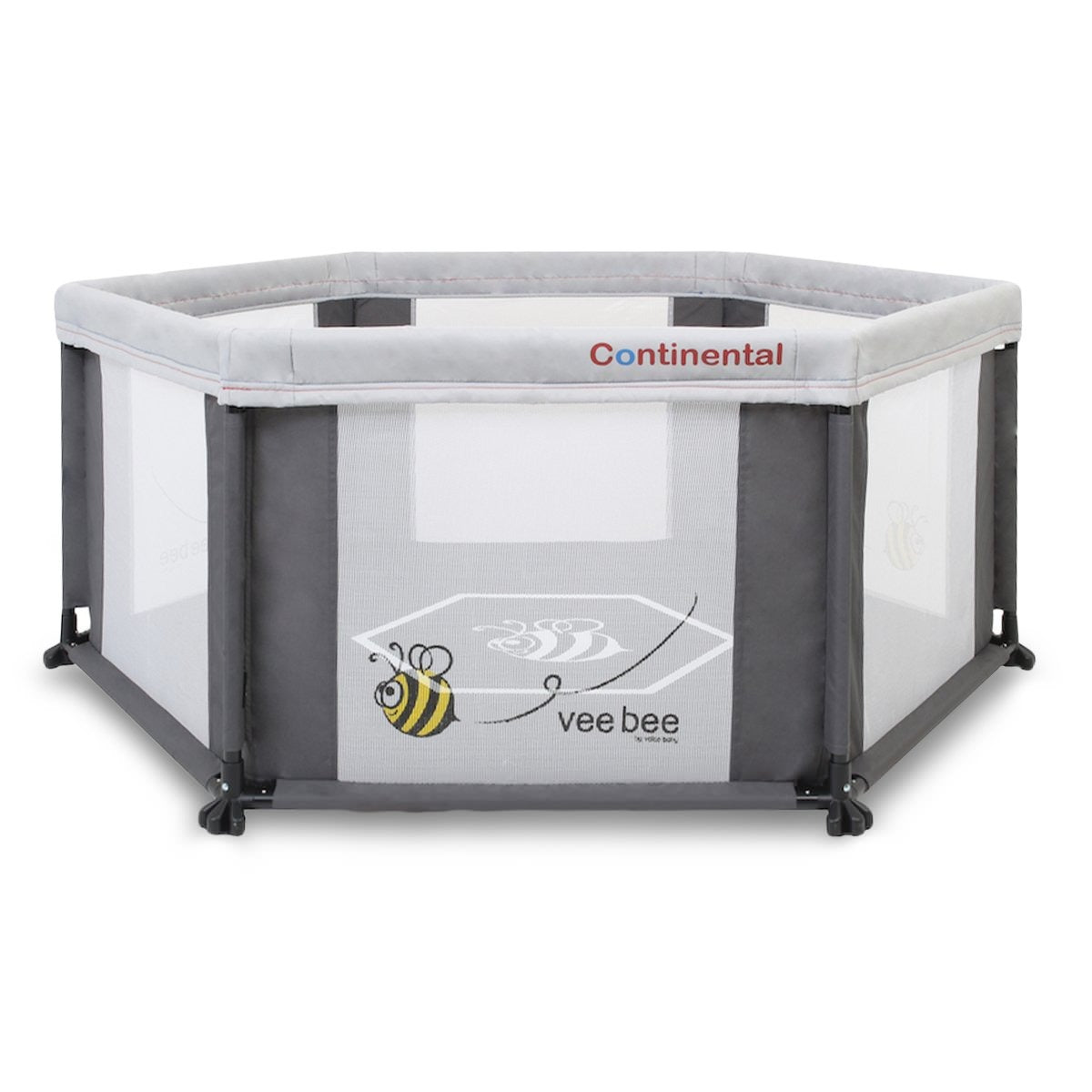 Veebee Continental 6 Sided Kids Play Yard Activity Enclosure