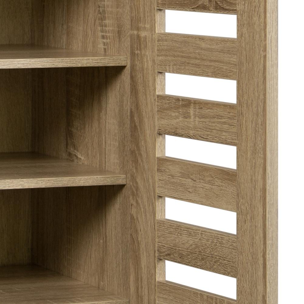 Versatility of the Shoe Cabinet Shoe Rack Footwear Storage-Natural beige\White