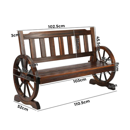 Wheelchair-Accessible Backyard Bliss: Unwind with Garden Bench and Wheelchair