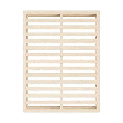 Wooden Bed Frame King Single Cage-like Base