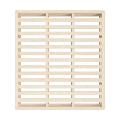 Wooden Bed Frame King Size Cage-like Base