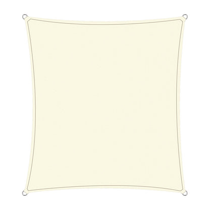Waterproof Outdoor Shade Sail Canopy Sun Cloth  Square 4x4M