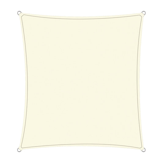 Waterproof Outdoor Shade Sail Canopy Sun Cloth  Square 4x4M